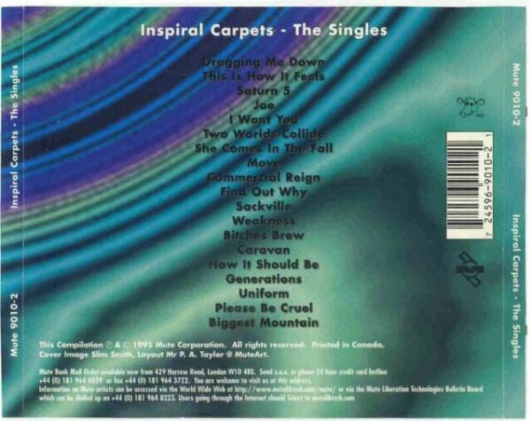 Inspiral Carpets : The Singles (CD, Comp)