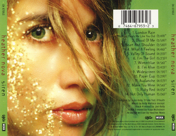 Heather Nova : Siren (CD, Album)