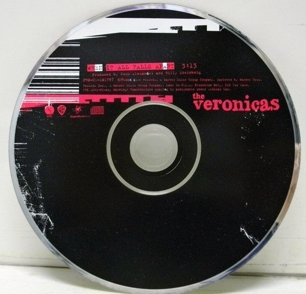 The Veronicas : When It All Falls Apart (CD, Single, Promo)