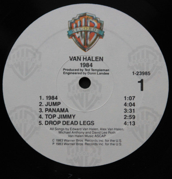 Van Halen : 1984 (LP, Album, Win)