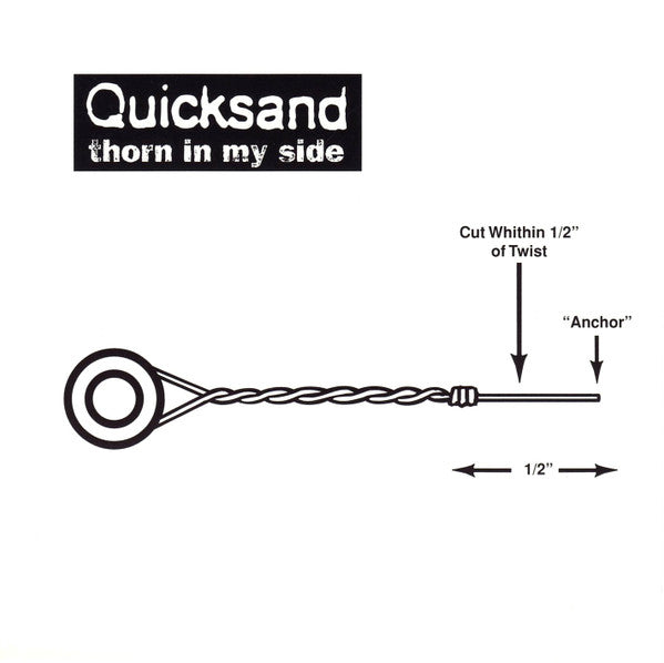 Quicksand (3) : Thorn In My Side (CD, Single, Promo)