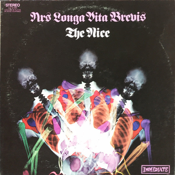 The Nice : Ars Longa Vita Brevis (LP, Album, San)