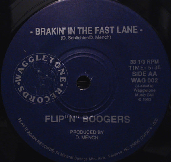 Flip'N'Boogers : E.P. (7", Single)
