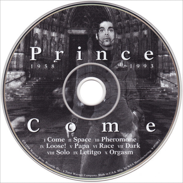 Prince : Come (CD, Album, Spe)