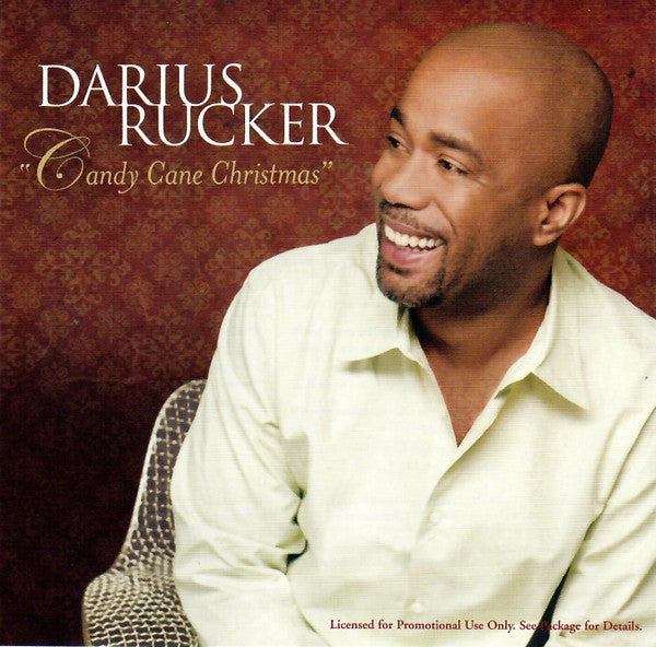 Darius Rucker : Candy Cane Christmas (CD, Single, Promo)
