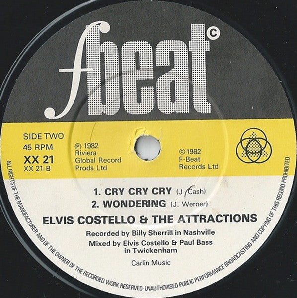 Elvis Costello & The Attractions With Royal Philharmonic Orchestra : I'm Your Toy (7", Single)