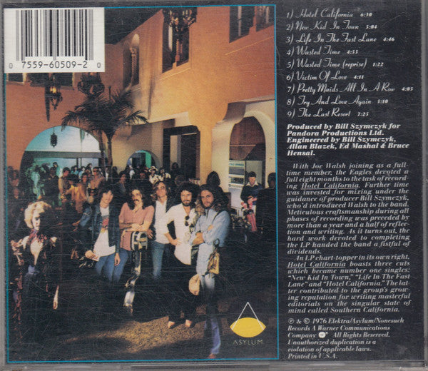 Eagles : Hotel California (CD, Album, RE)