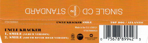 Uncle Kracker : Smile (CD, Single)