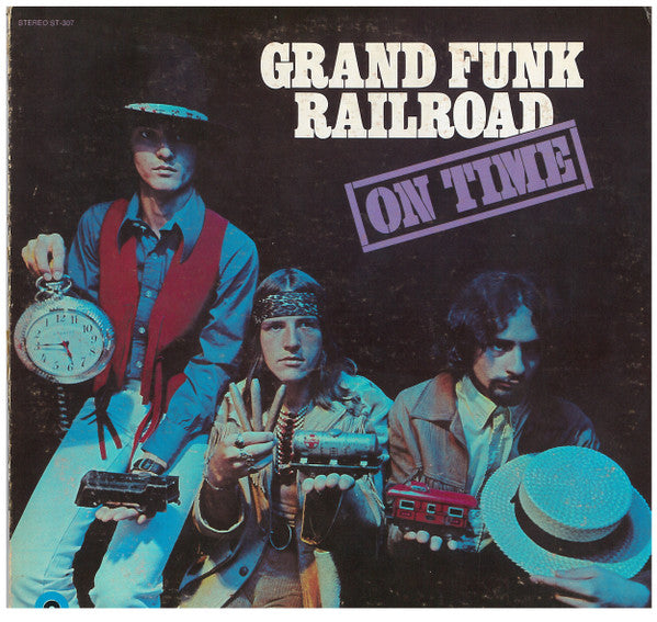Grand Funk Railroad : On Time (LP, Album, Win)