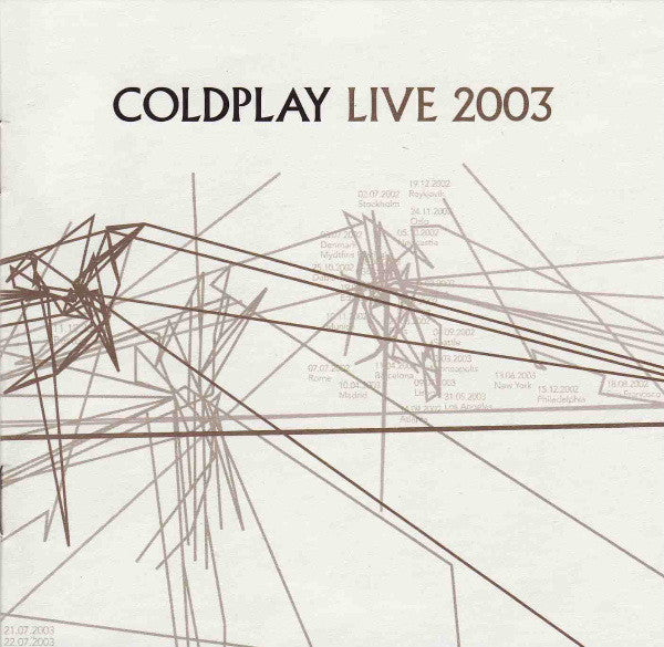 Coldplay : Live 2003 (DVD-V, NTSC + CD, Album, Enh)