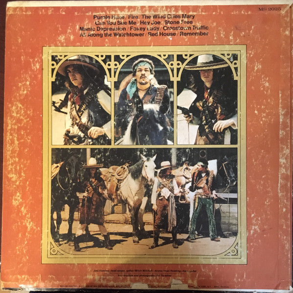 Jimi Hendrix Experience* : Smash Hits (LP, Comp, Pit)