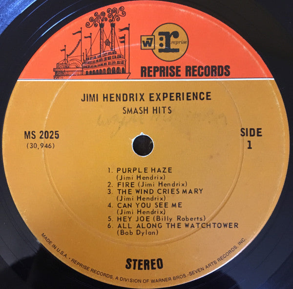 Jimi Hendrix Experience* : Smash Hits (LP, Comp, Pit)