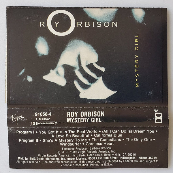 Roy Orbison : Mystery Girl (Cass, Album, Club)