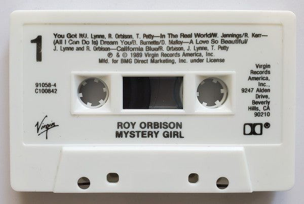 Roy Orbison : Mystery Girl (Cass, Album, Club)