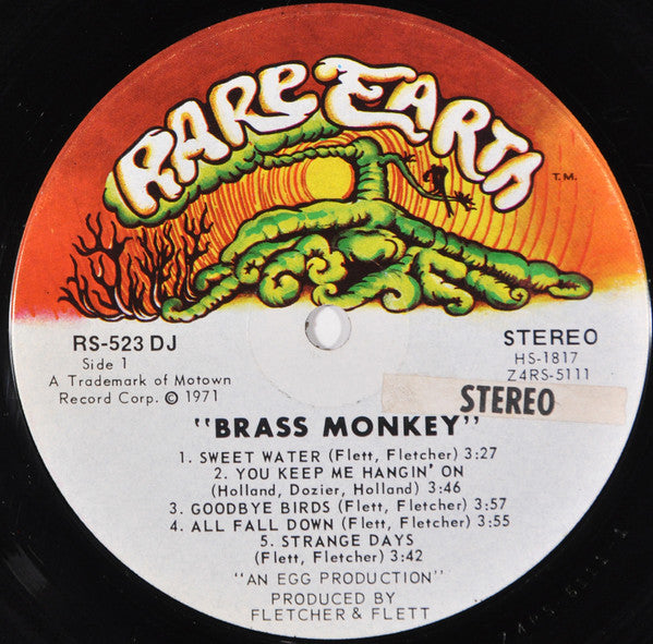 Brass Monkey (4) : Brass Monkey (LP, Album, Promo)