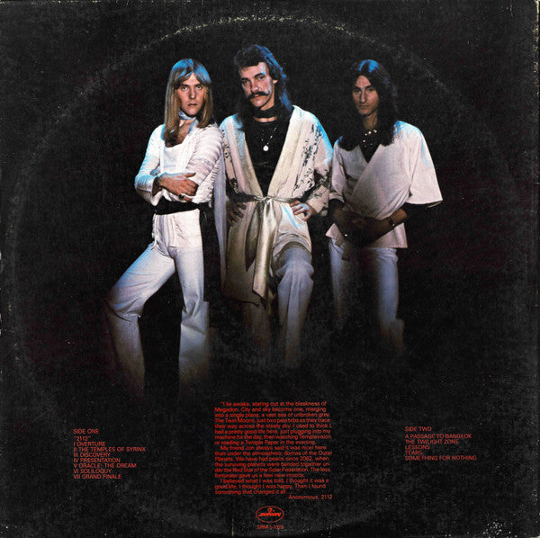Rush : 2112 (LP, Album, RE, Gat)