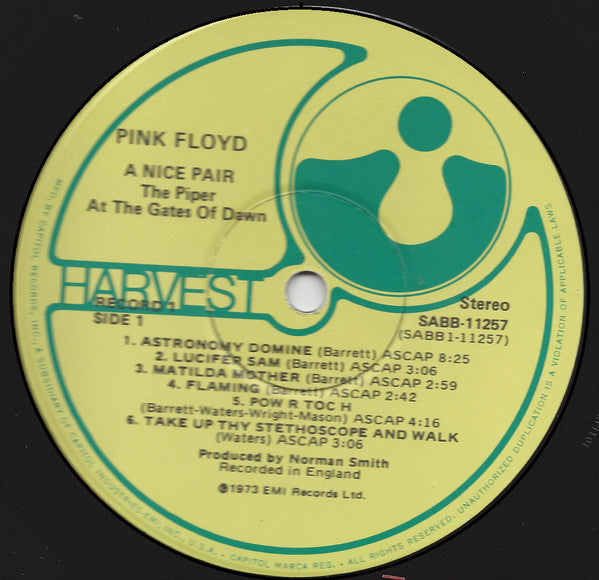 Pink Floyd : A Nice Pair (2xLP, Comp, RE, Gat)
