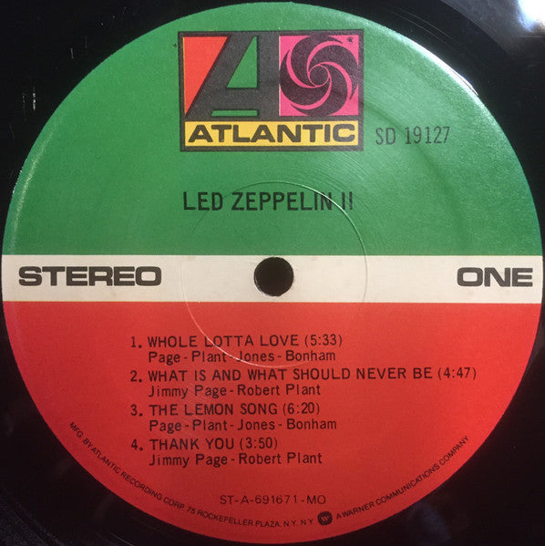 Led Zeppelin : Led Zeppelin II (LP, Album, RE, MO)
