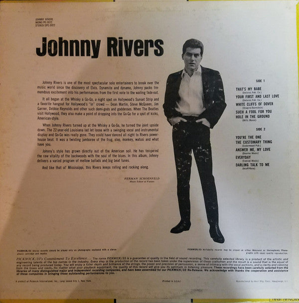 Johnny Rivers : Johnny Rivers (LP)