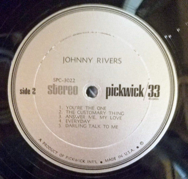 Johnny Rivers : Johnny Rivers (LP)