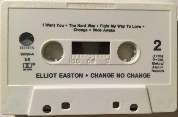 Elliot Easton : Change No Change (Cass, Album, Dol)