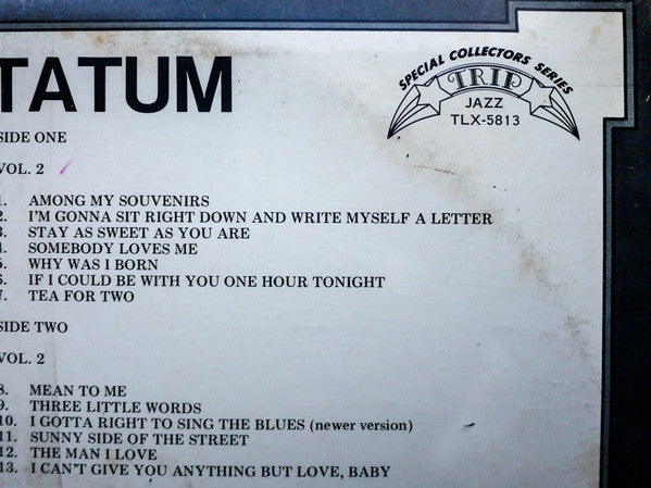 Art Tatum : Art Tatum (2xLP, Comp, Mono, S/Edition)