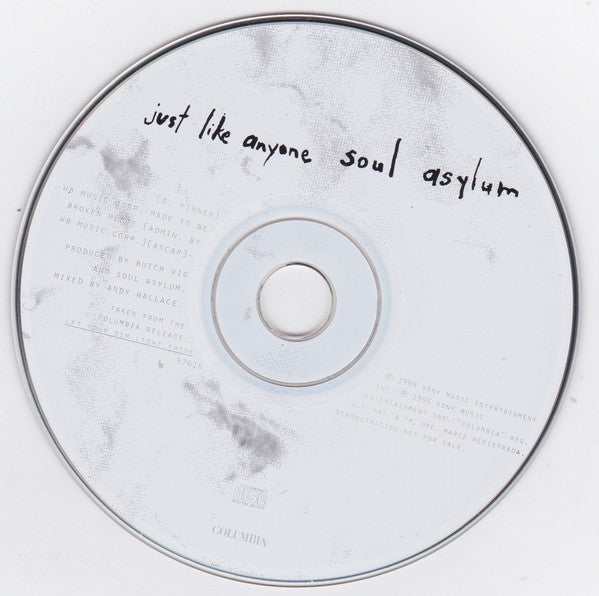 Soul Asylum (2) : Just Like Anyone (CD, Single, Promo)
