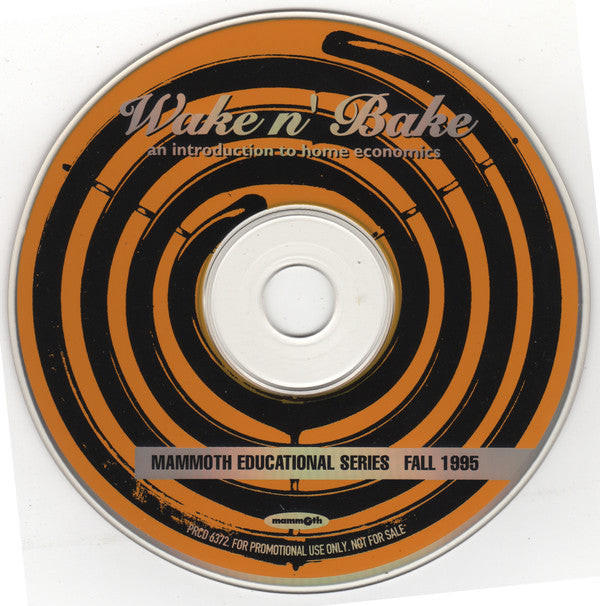 Various : Wake N' Bake Mammoth Educational Series Fall 1995 (CD, Promo, Smplr)