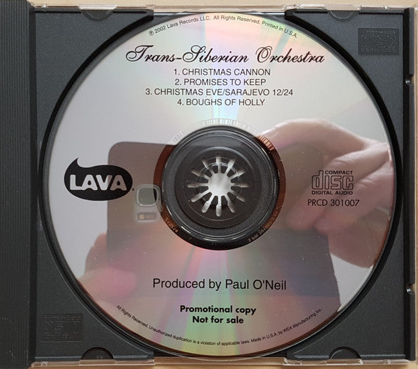 Trans-Siberian Orchestra : Christmas Canon (CD, EP, Promo)