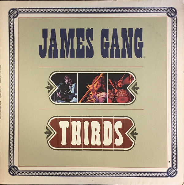 The James Gang* : Thirds (LP, Album, RP, No )