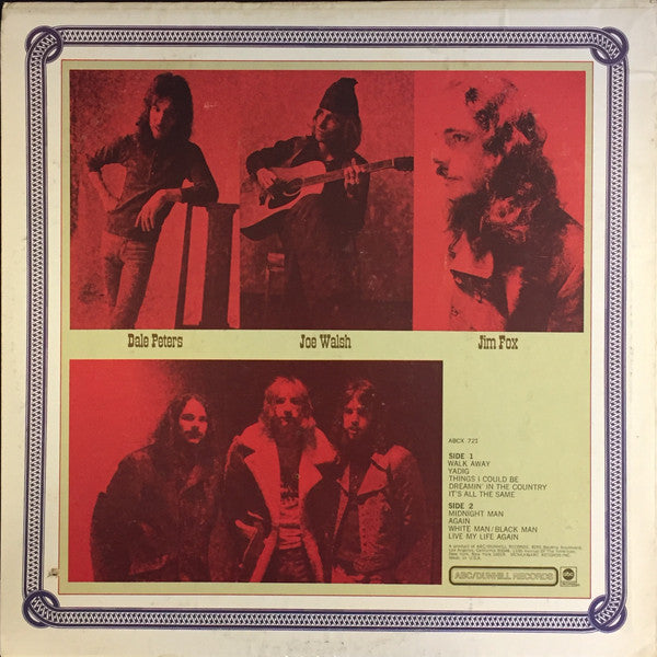 The James Gang* : Thirds (LP, Album, RP, No )