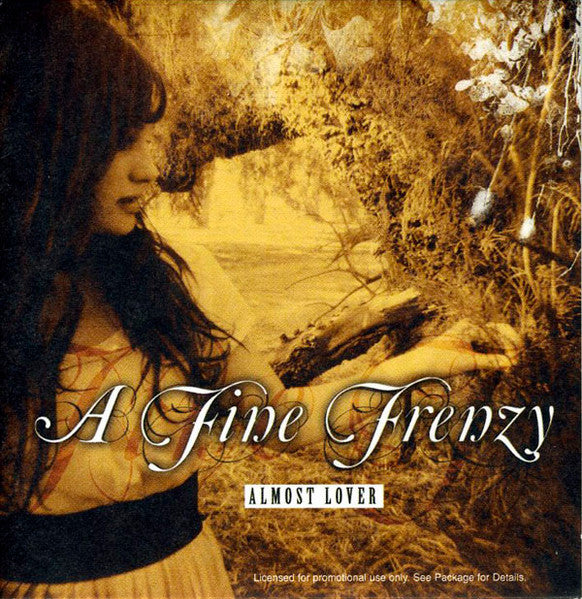 A Fine Frenzy : Almost Lover (CD, Single, Promo, Car)
