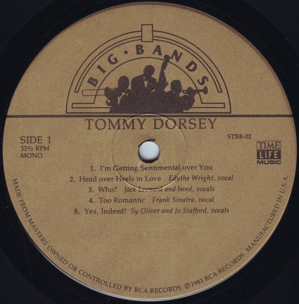 Tommy Dorsey : Big Bands: Tommy Dorsey (2xLP, Comp, Mono, Hal + Box)