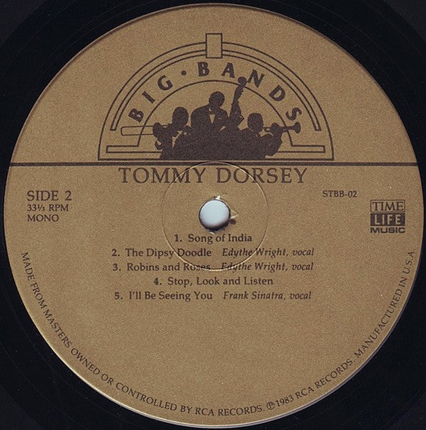 Tommy Dorsey : Big Bands: Tommy Dorsey (2xLP, Comp, Mono, Hal + Box)