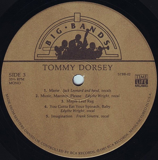 Tommy Dorsey : Big Bands: Tommy Dorsey (2xLP, Comp, Mono, Hal + Box)