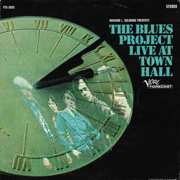 The Blues Project : Live At Town Hall (LP, Album, MGM)