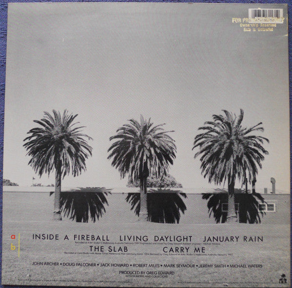 Hunters & Collectors : Living Daylight (12", EP, Pin)
