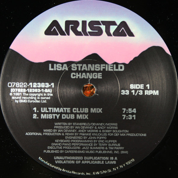 Lisa Stansfield : Change (12")