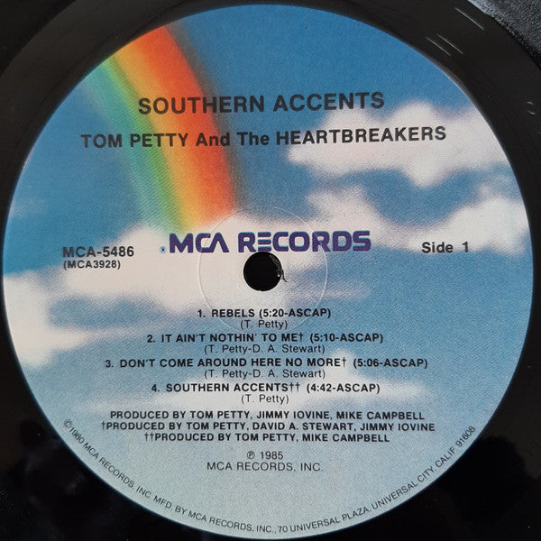 Tom Petty And The Heartbreakers : Southern Accents (LP, Album)