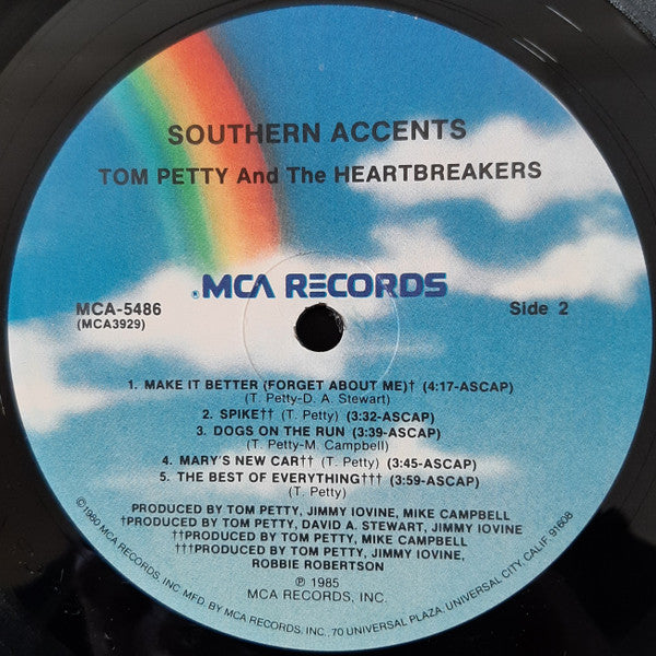 Tom Petty And The Heartbreakers : Southern Accents (LP, Album)