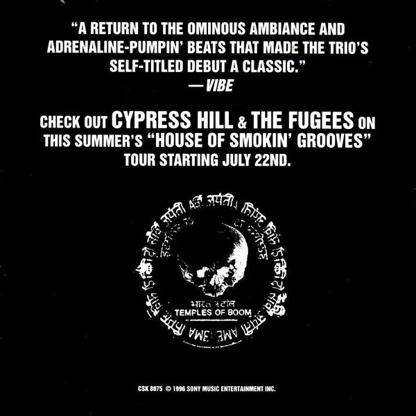 Cypress Hill : Boom Biddy Bye Bye (CD, Single, Promo)