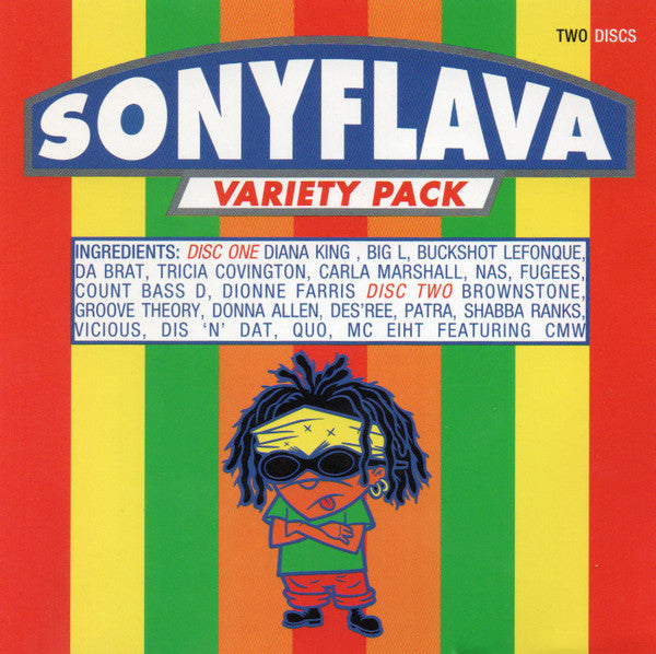 Various : Sony Flava (2xCD, Comp, Promo, Smplr)
