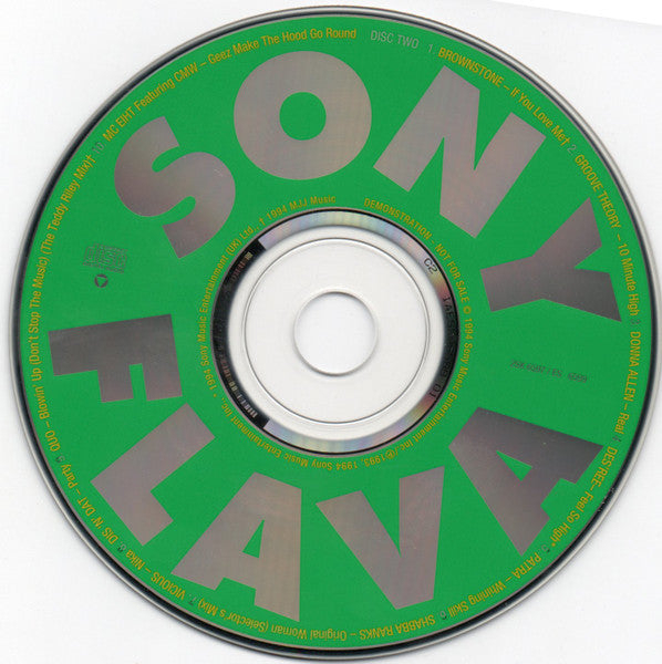 Various : Sony Flava (2xCD, Comp, Promo, Smplr)