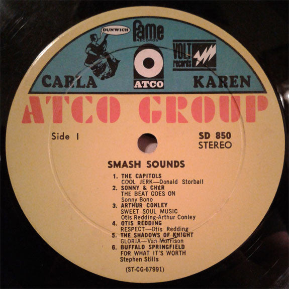 Various : Smash Sounds (LP, Comp)