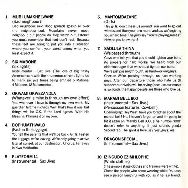 Various : The Kings And Queens Of Township Jive (Modern Roots Of The Indestructible Beat Of Soweto) (CD, Comp)