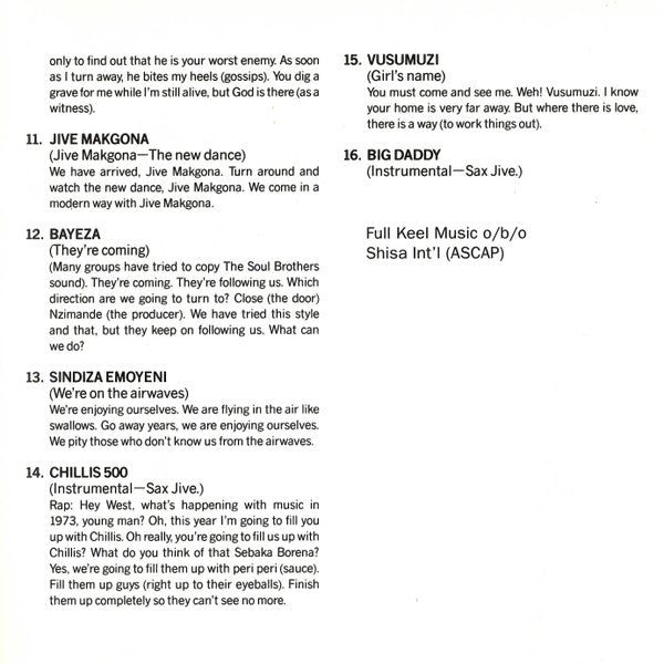 Various : The Kings And Queens Of Township Jive (Modern Roots Of The Indestructible Beat Of Soweto) (CD, Comp)