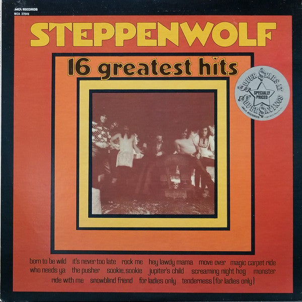 Steppenwolf : 16 Greatest Hits (LP, Comp, RE, Pin)