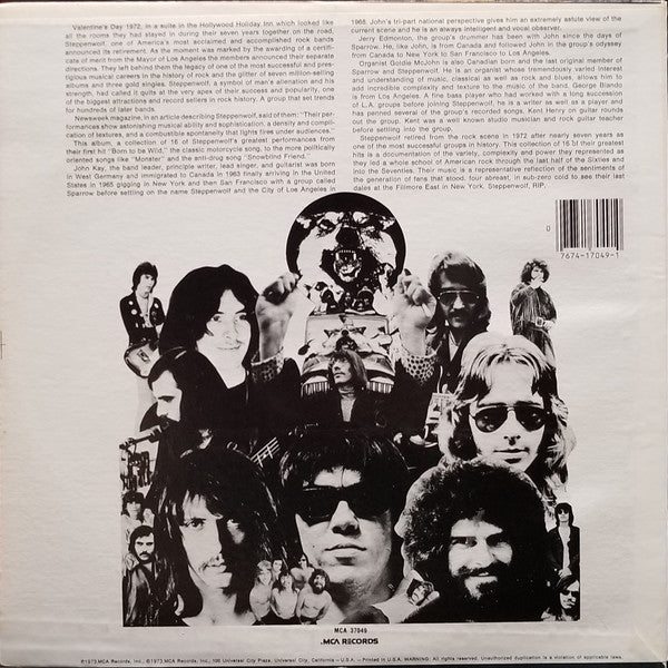 Steppenwolf : 16 Greatest Hits (LP, Comp, RE, Pin)
