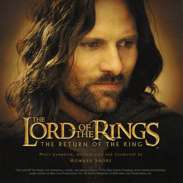 Howard Shore : The Lord Of The Rings: The Return Of The King (CD, Album, Enh, Ara)