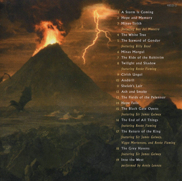 Howard Shore : The Lord Of The Rings: The Return Of The King (CD, Album, Enh, Ara)